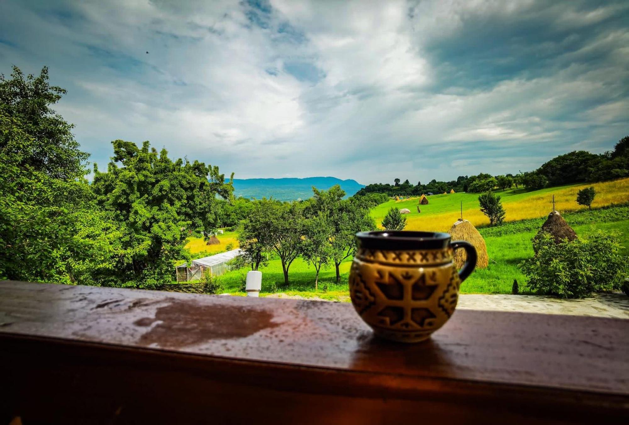 Casa Leca Hotel Breb Bagian luar foto